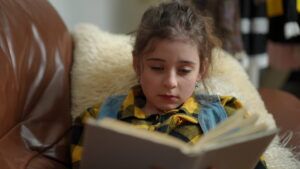 Girl Reading a Book