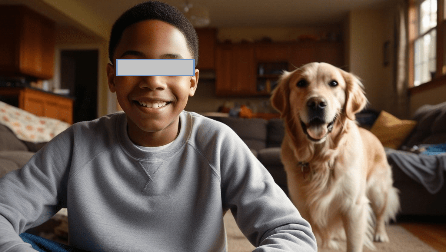A Boy with Dog